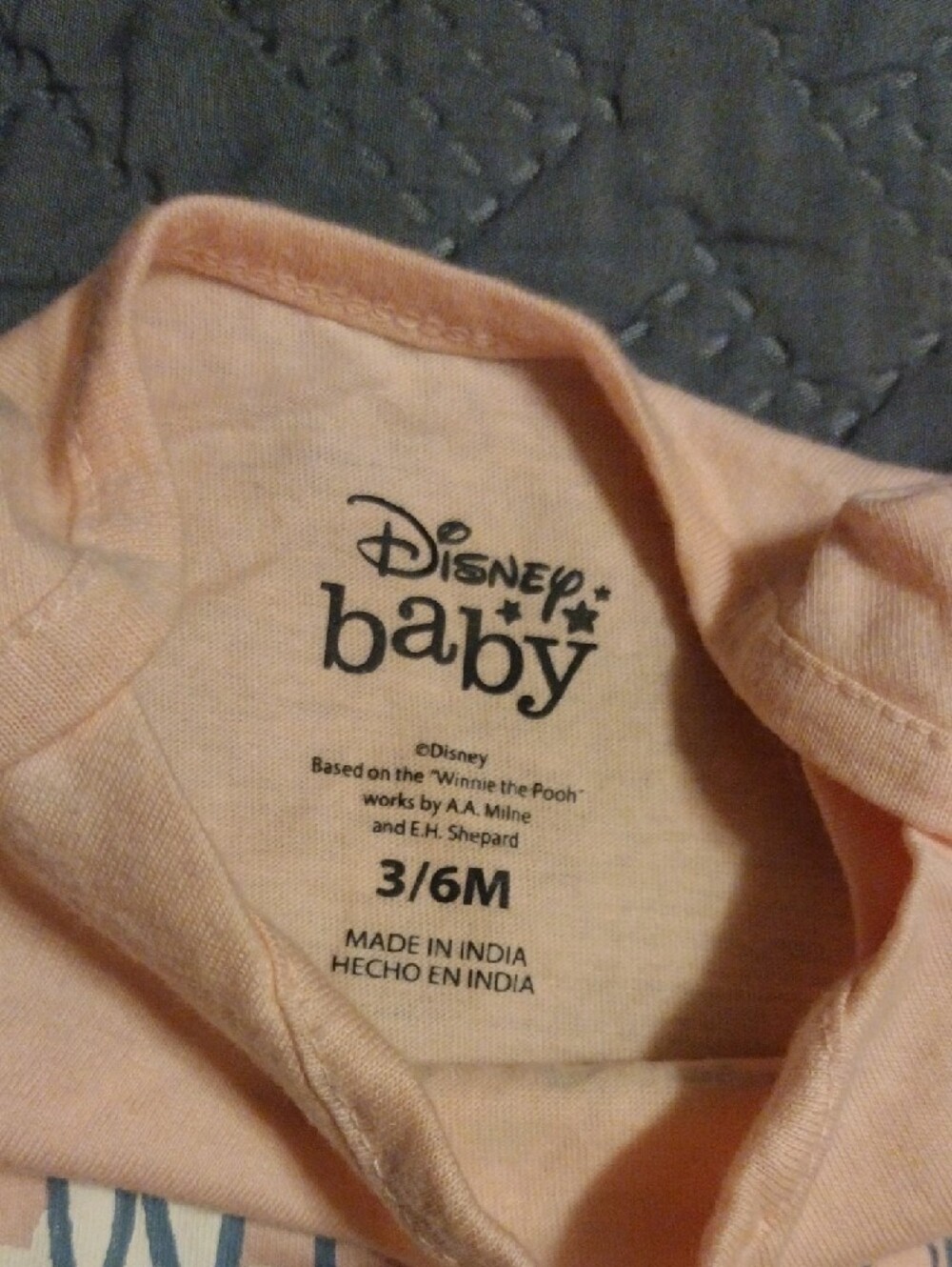 Disney Baby Pink Winnie the Pooh Girls' Bodysuit Set - Light Pink & White - Picture 10 of 14